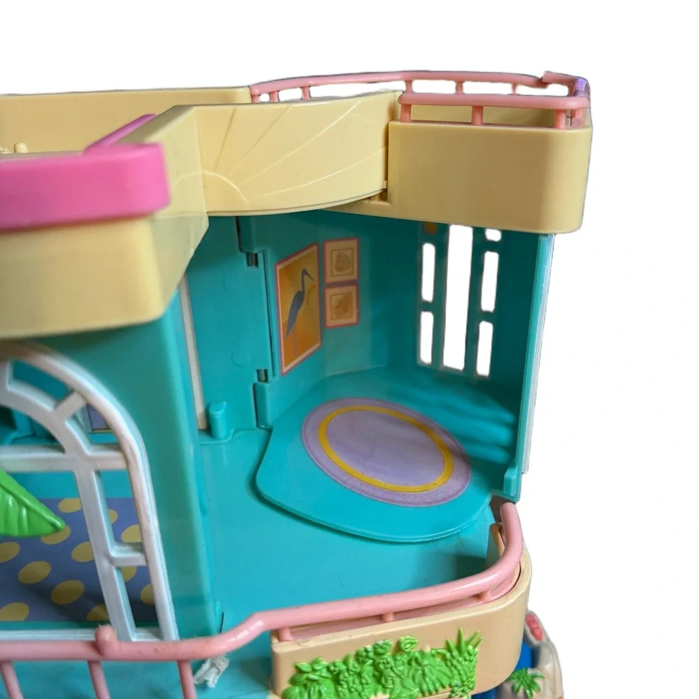 Fisher-Price Loving Family Beach House Vintage Playset with Furniture & Figures